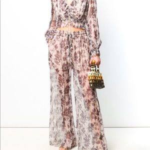 Zimmermann Juno wide leg pants